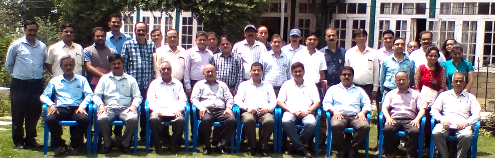 Farmers attending an agricultural training workshop at SAMETI